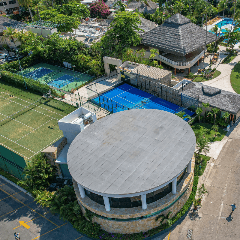 CANCHAS del Club de Yates Acapulco